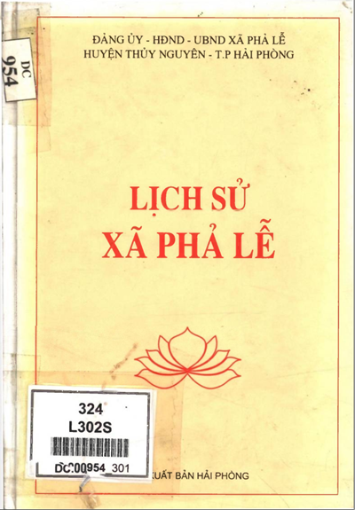 LỊCH SỬ XÃ PHẢ LỄ (BẢN GỐC)